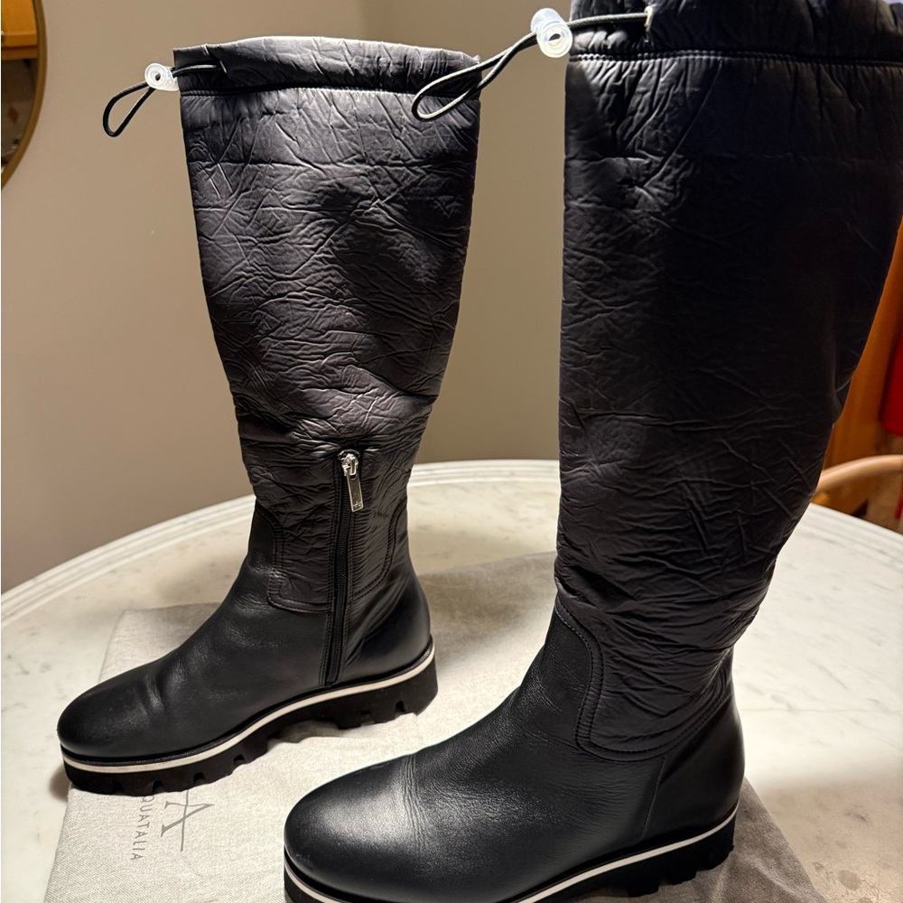 Aquatalia Marlo Water Resistant
Knee High Boot In Black size 9 Women’s - Picture 5 of 9